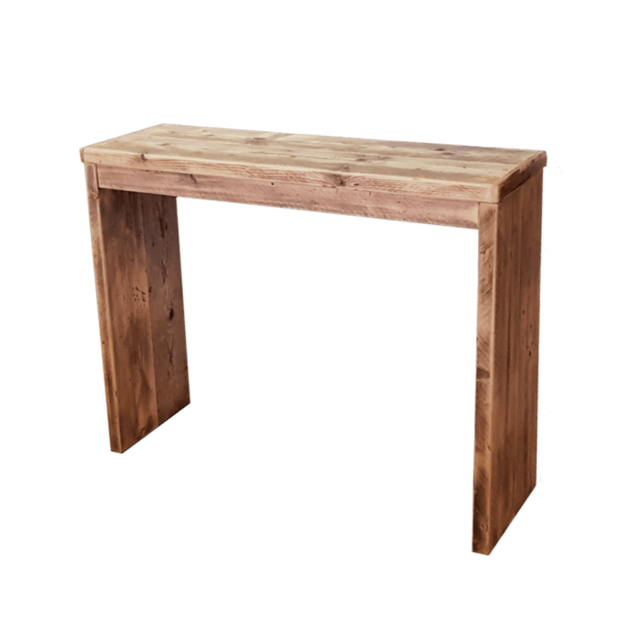 Bauholzdesign Hochtisch klein